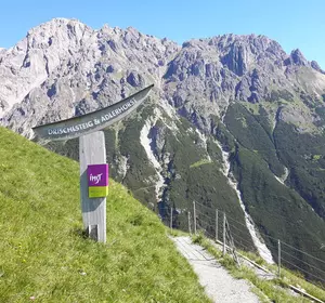 Drischlsteig zum Adlerhorst in Hoch-Imst